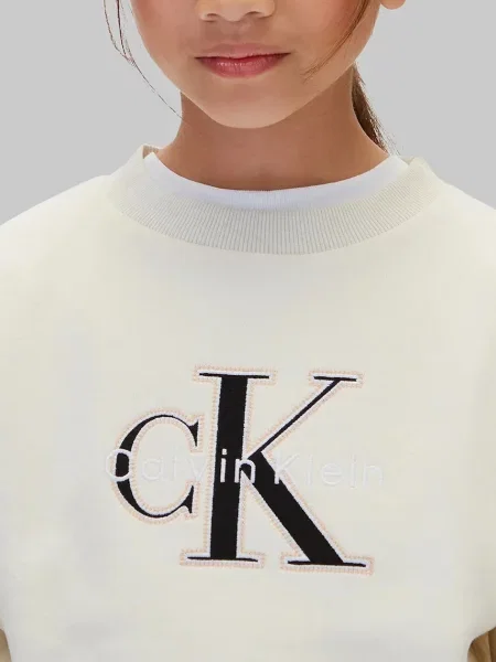 Суитчър Calvin Klein Jeans бежово