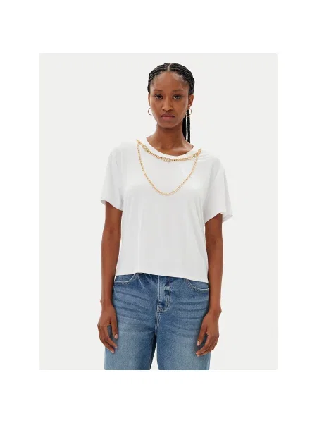 MET T-Shirt Regular Fit λευκό