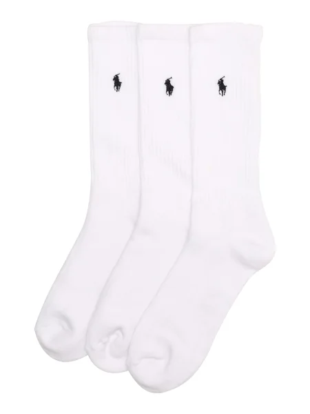 Nogavice Polo Ralph Lauren bela