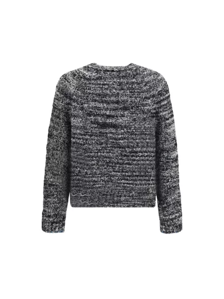 Sweter Sunflower wełniany szary