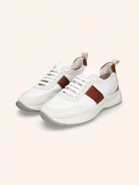 Heinrich Dinkelacker Sneakersy Toronto Sneakersy Cl weiss białe