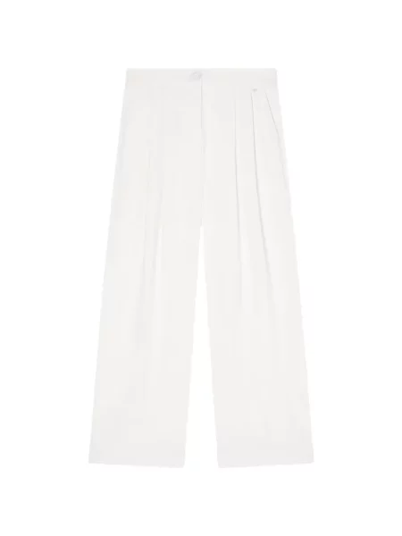 Pantaloni Armani Exchange clasici alb