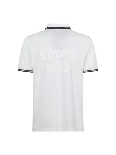 Koszulka polo Comme Des Garcons biała