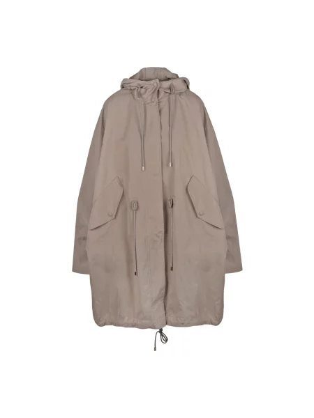 Parka Semicouture beżowa