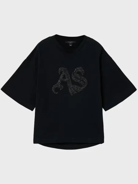Футболка Allsaints чорна