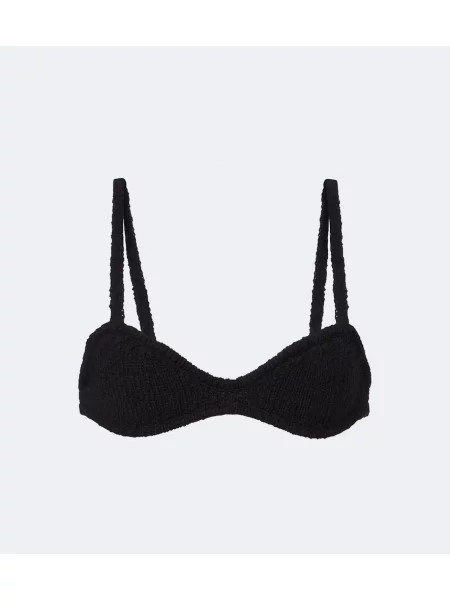 Top Aya Muse tricotate negru