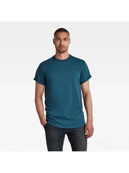 G-STAR T-shirt Lash r t s\s green μπλε