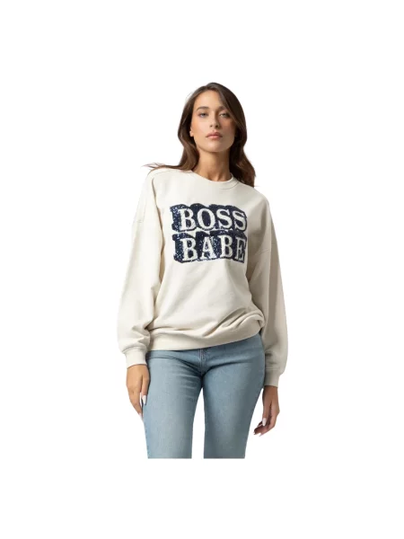 Bluza Kocca z długim rękawem beżowa