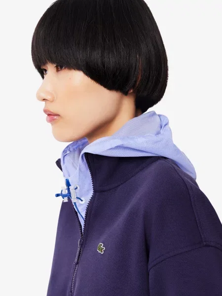 Свитшот Lacoste фиолетовый