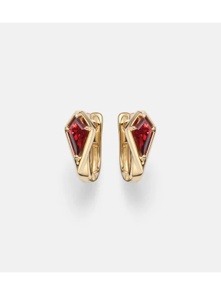 Cercei Stone And Strand cu garnet