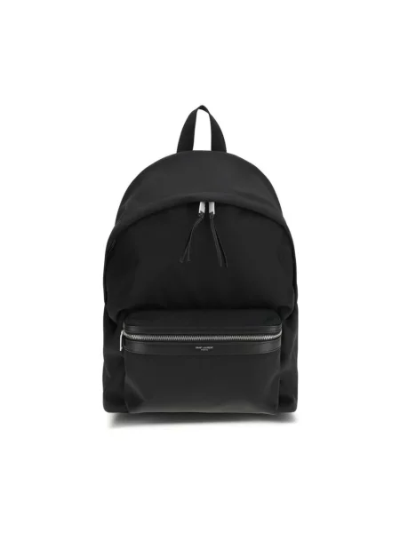 Plecak Saint Laurent skórzany czarny