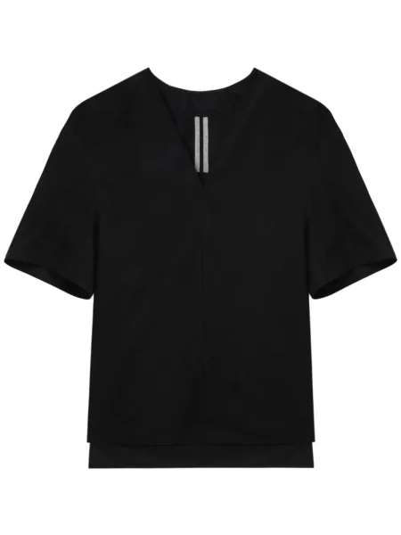 Tricou Rick Owens cu decolteu în V negru