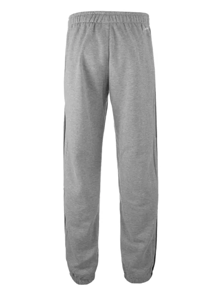 Tricou polo Adidas cu dungi alergare cu autograf negru