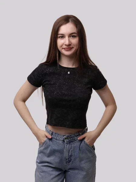 Футболка Lumo черная