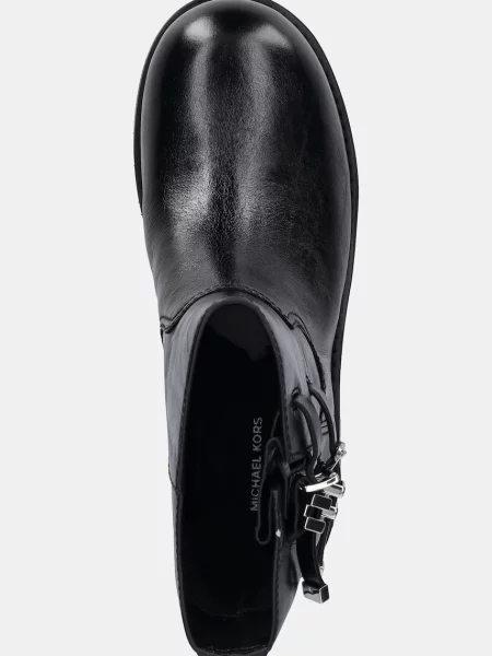 Кожаные ботинки Michael Michael Kors черные