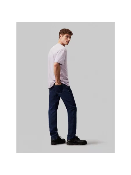Tricou Calvin Klein Jeans violet