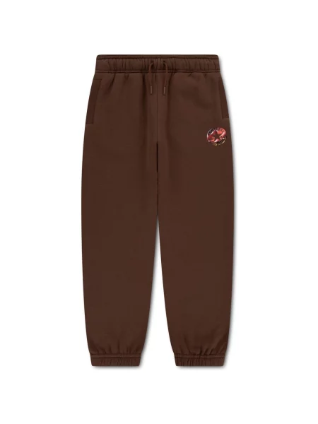 Jogger nohavice Converse hnedá