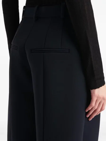 Pantaloni Khaite plisate albastru