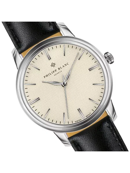 Ceas Philipp Blanc negru