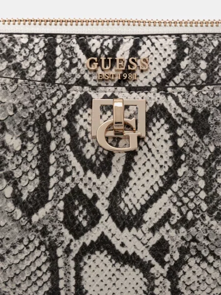 Guess torebka crossbody BIANCA beżowa