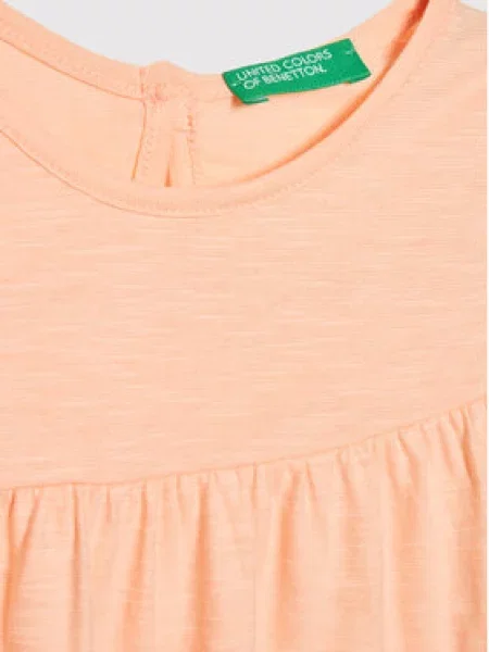 Letní šaty United Colors Of Benetton oranžové