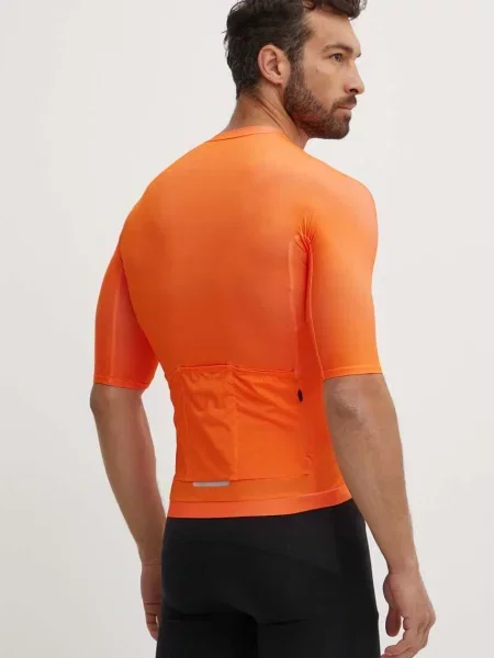 Велосипедна футболка POC Pristine Jersey однотонна помаранчевий