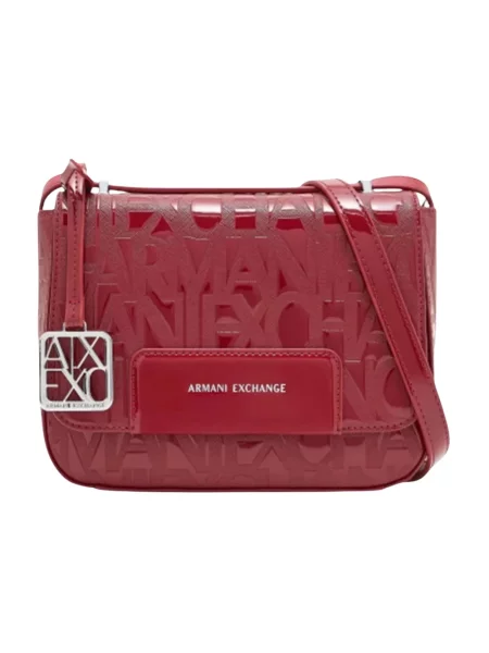 Armani Exchange torebka crossbody czerwona