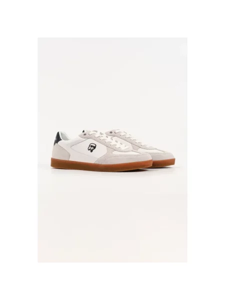 Sneakersy KARL LAGERFELD białe