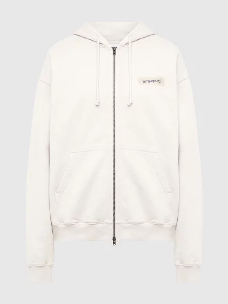 Спортивна куртка кольору айворі Vetements бежева