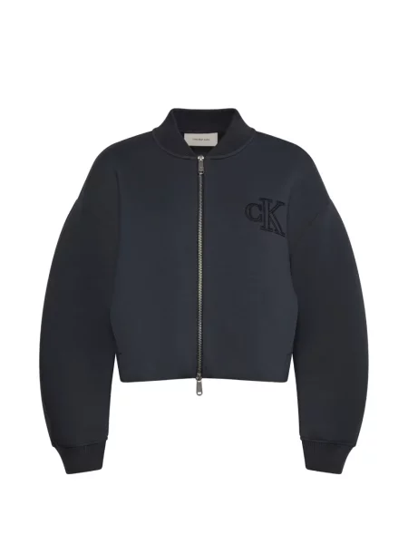 Levágott bomberdzseki Calvin Klein autogrammal kék