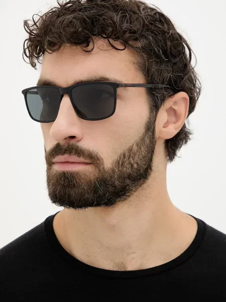 HUGO ochelari de soare HG negru