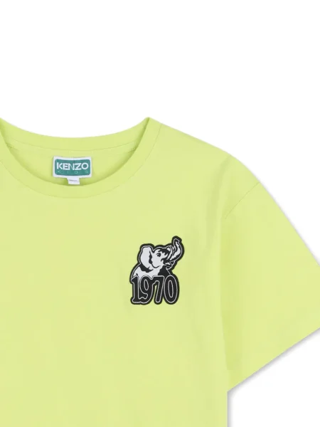 Dětské tričko Kenzo zelené