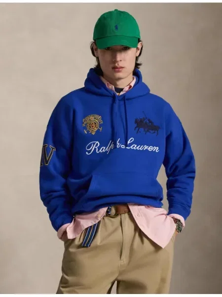 Geacă Polo Ralph Lauren albastru