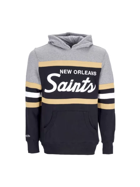 Bluza z kapturem Mitchell & Ness czarna