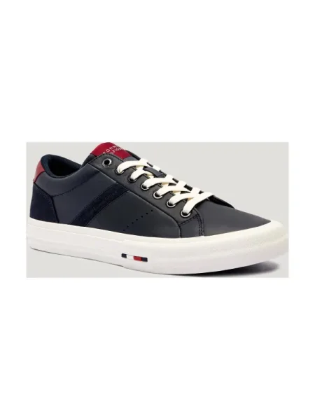 Tommy Hilfiger Teniși din piele HI VULC LTH STREET