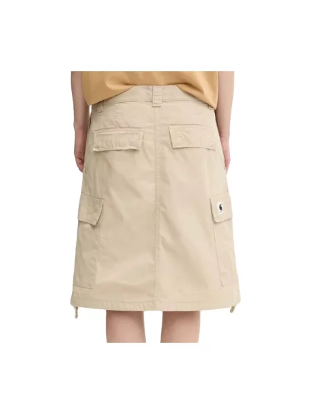 Spódnica Carhartt Wip beżowa