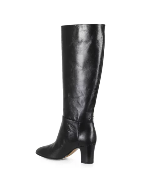 Cizme Alberta Ferretti din piele negru