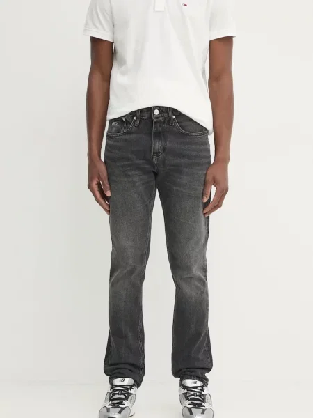 Дънки Tommy Jeans сиво