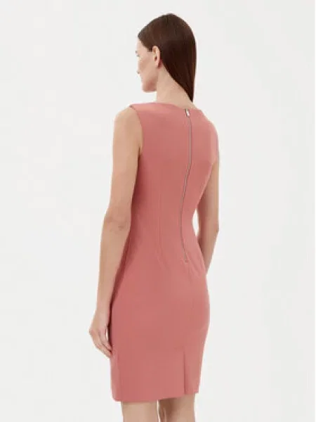 Calvin Klein Cocktail obleka roza