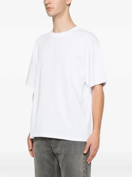 Gulerat tricou Sandro alb