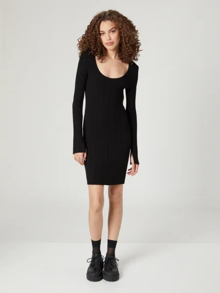 A LOT LESS Rochie Nanni' negru