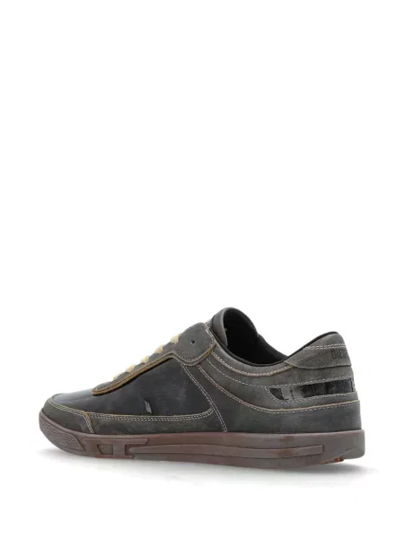 Sneakerși Diesel din piele negru
