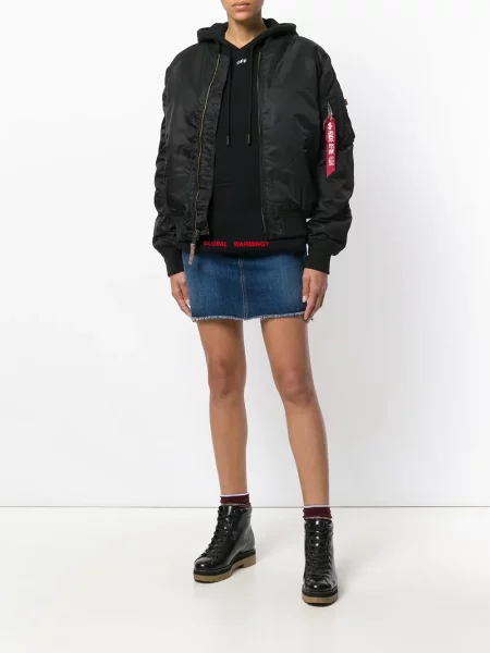 Bomber bunda Alpha Industries černá