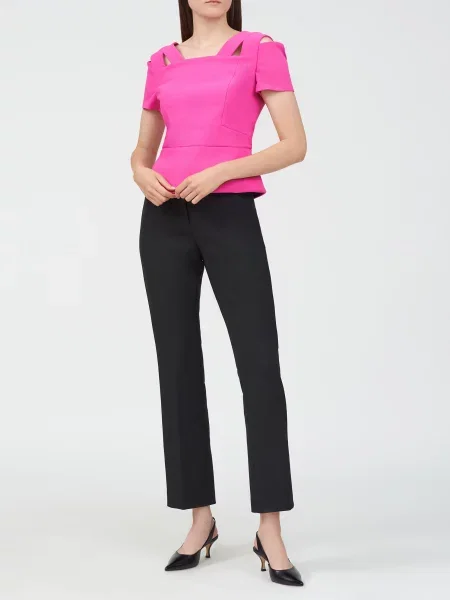 Блуза Roland Mouret рожева