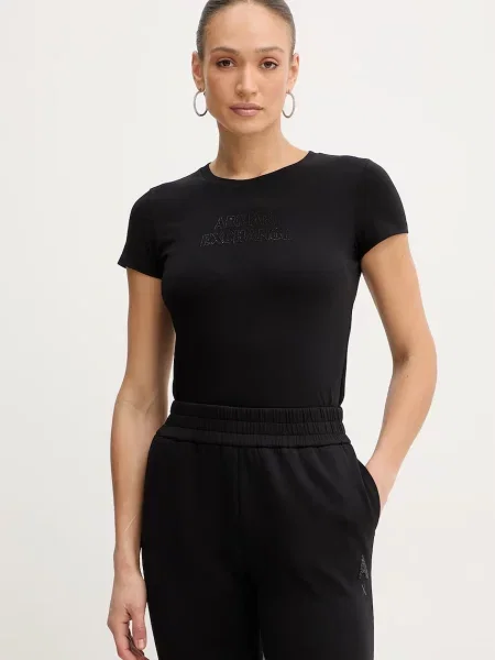 Tričko Armani Exchange černé