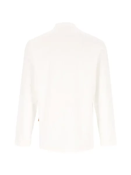 Lung tricou Barena alb