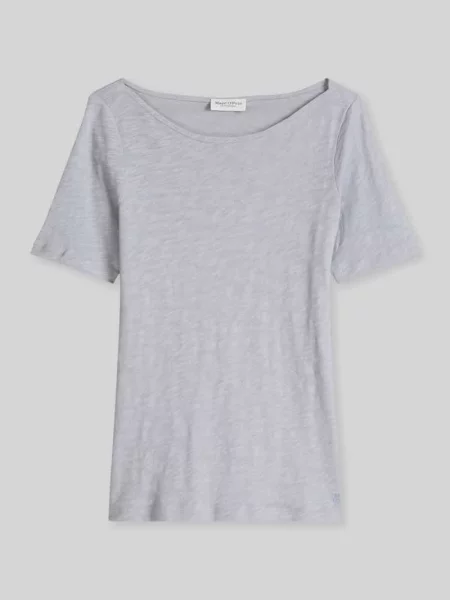 T-shirt Slim Fit z czystej bawełny Marc O'polo