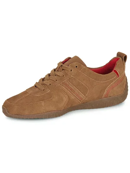 Pantofi Clarks din dantelă maro