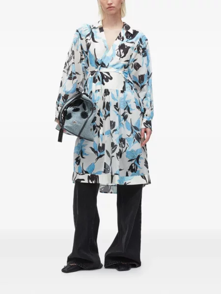 Костюм рокля 3.1 Phillip Lim на цветя с принт
