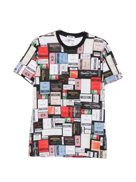 Tricou Moschino cu imagine alb